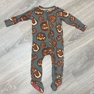 Posh Peanut Bamboo Pumpkin Footie